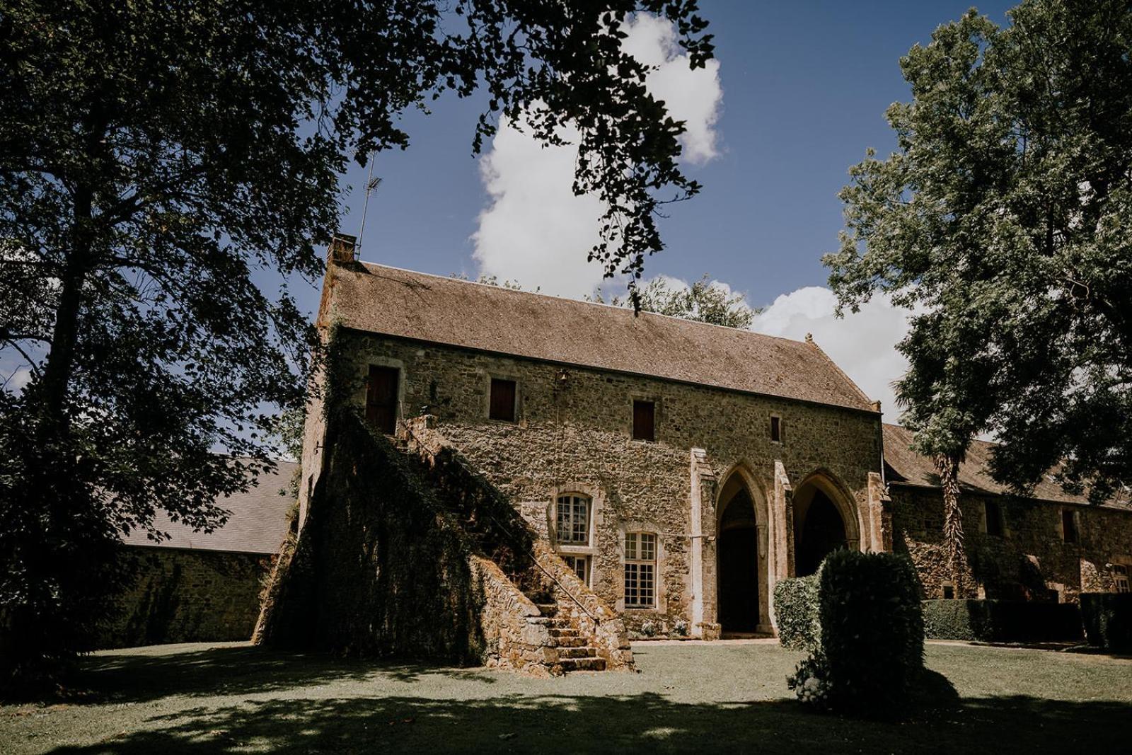 Abbaye De Blanchelande Bed & Breakfast Neufmesnil Exterior photo